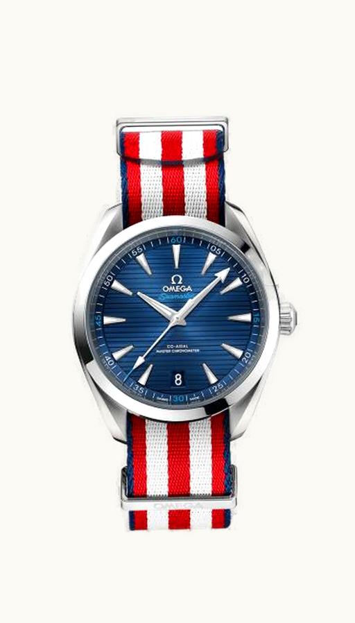 Omega Seamaster Aqua Terra 150M Master Chronometer 41 Stainless Steel / Blue / NATO / Paralympics