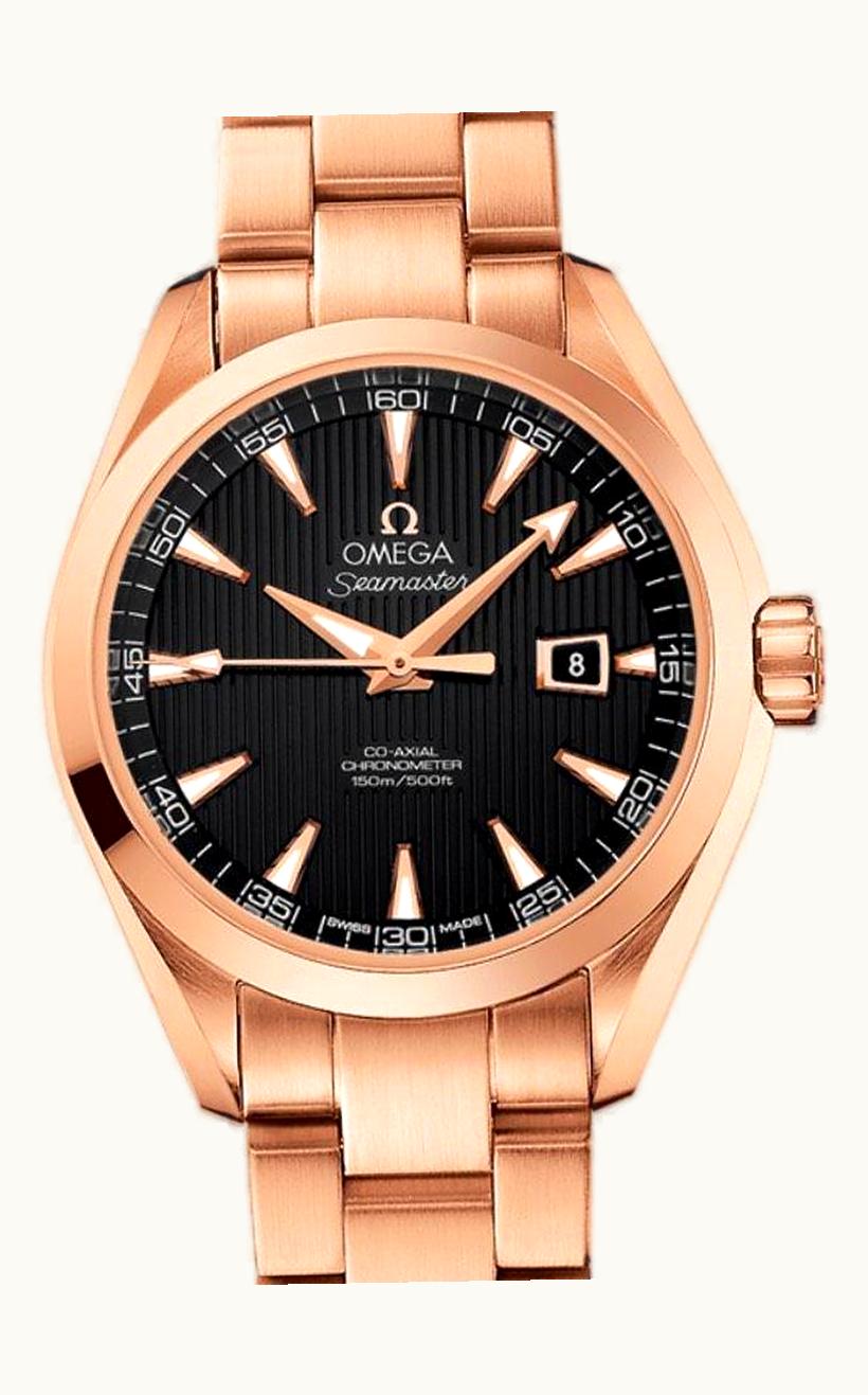 Omega Seamaster Aqua Terra 150M Co-Axial 36.2 Red Gold / Yellow Gold / Diamond / MOP / Bracelet