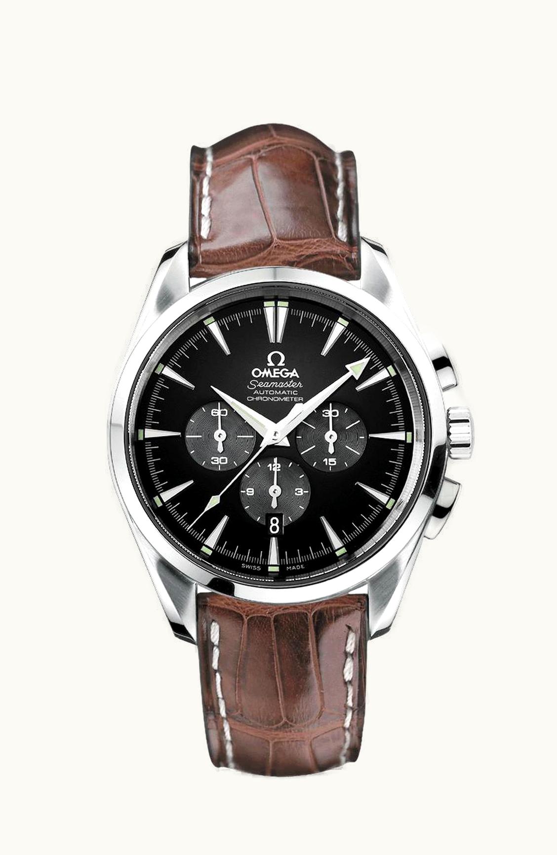 Omega Seamaster Aqua Terra 150M Automatic 42.2 Chronograph Stainless Steel / Black