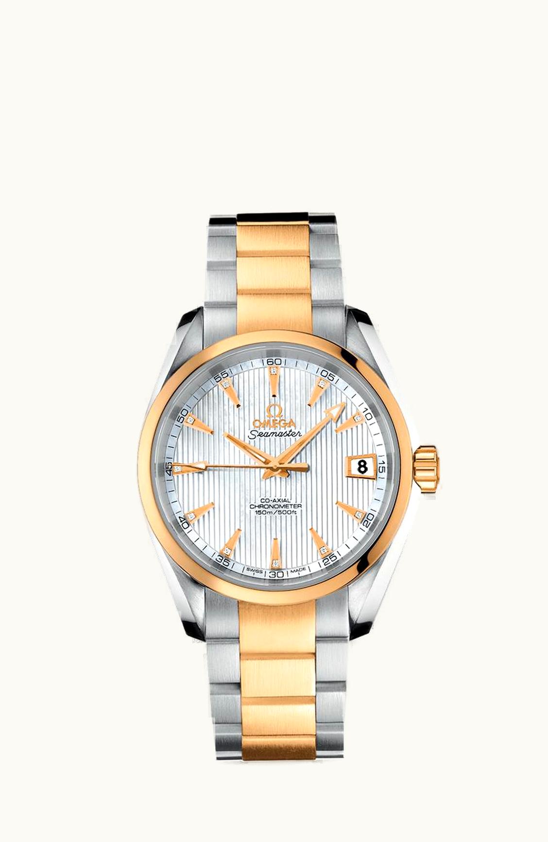 Omega Seamaster Aqua Terra 150M Co-Axial 38.5 Stainless Steel / Yellow Gold / MOP / Bracelet