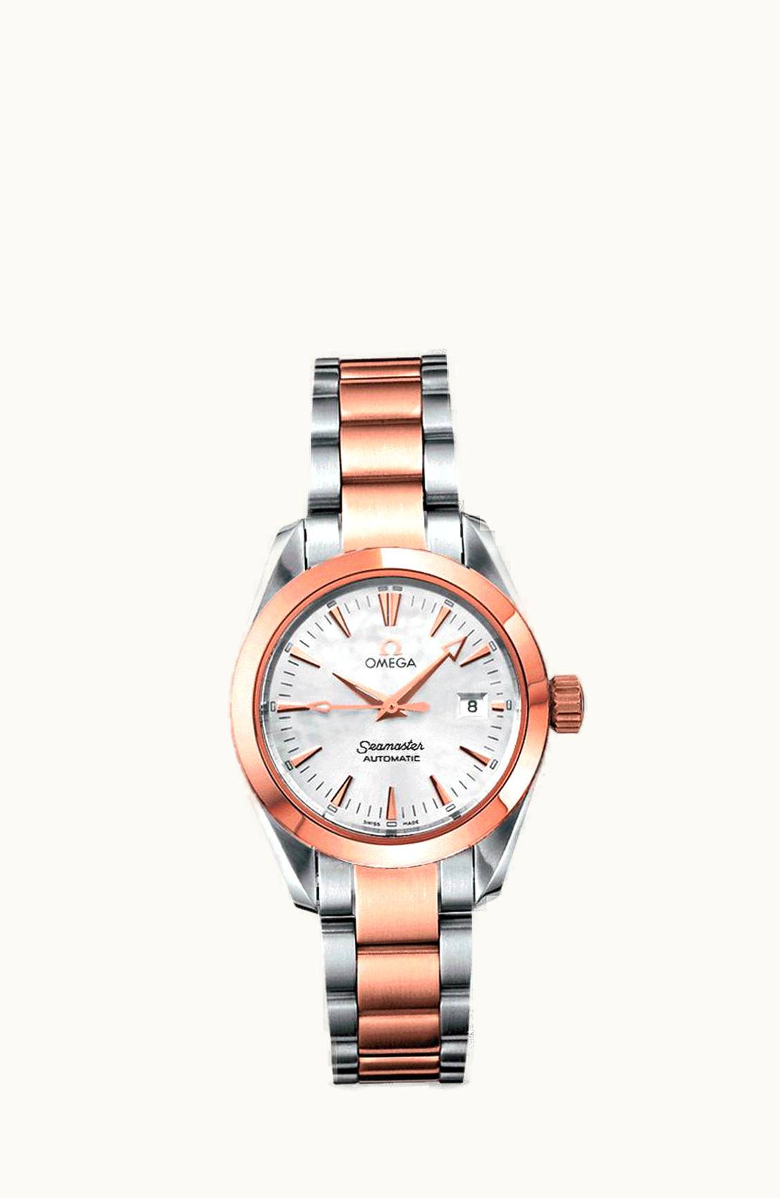 Omega Seamaster Aqua Terra 150M Automatic 29.2 Stainless Steel / Red Gold / MOP / Bracelet