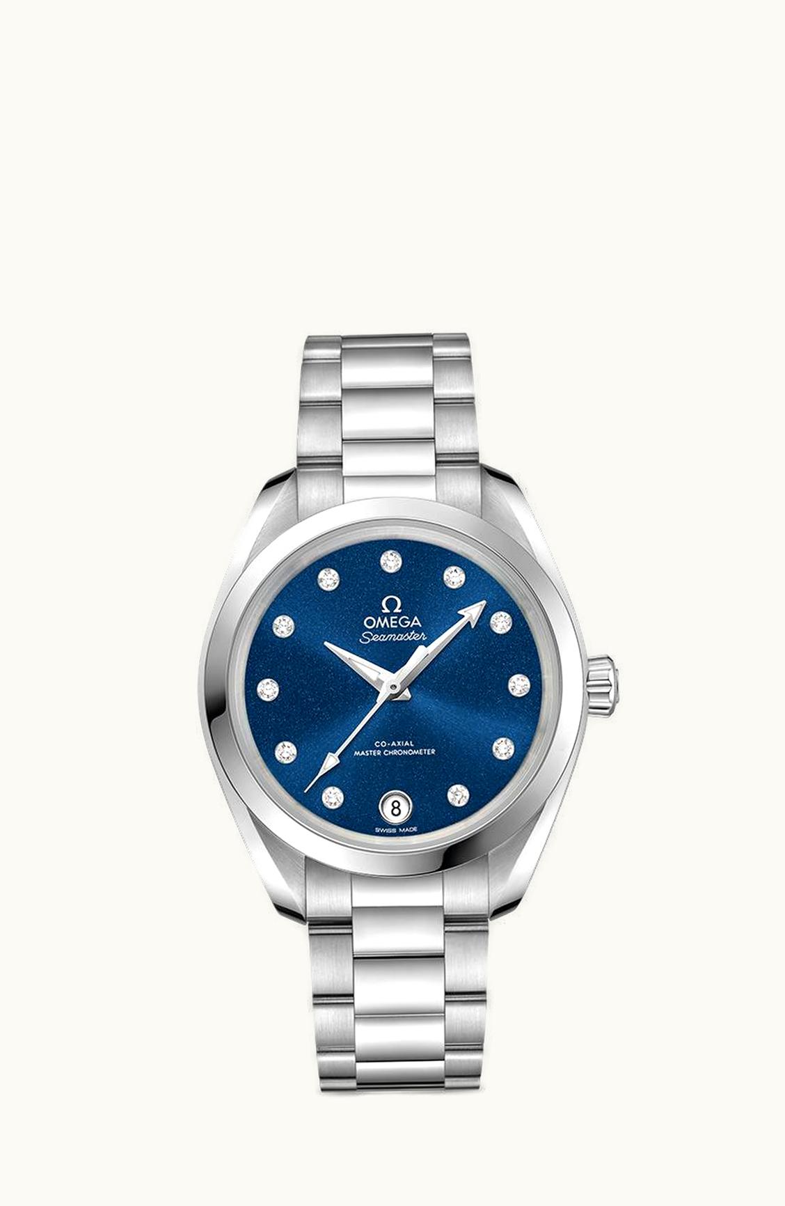 Omega Seamaster Aqua Terra 150M Master Chronometer 34 Stainless Steel / Blue / Bracelet
