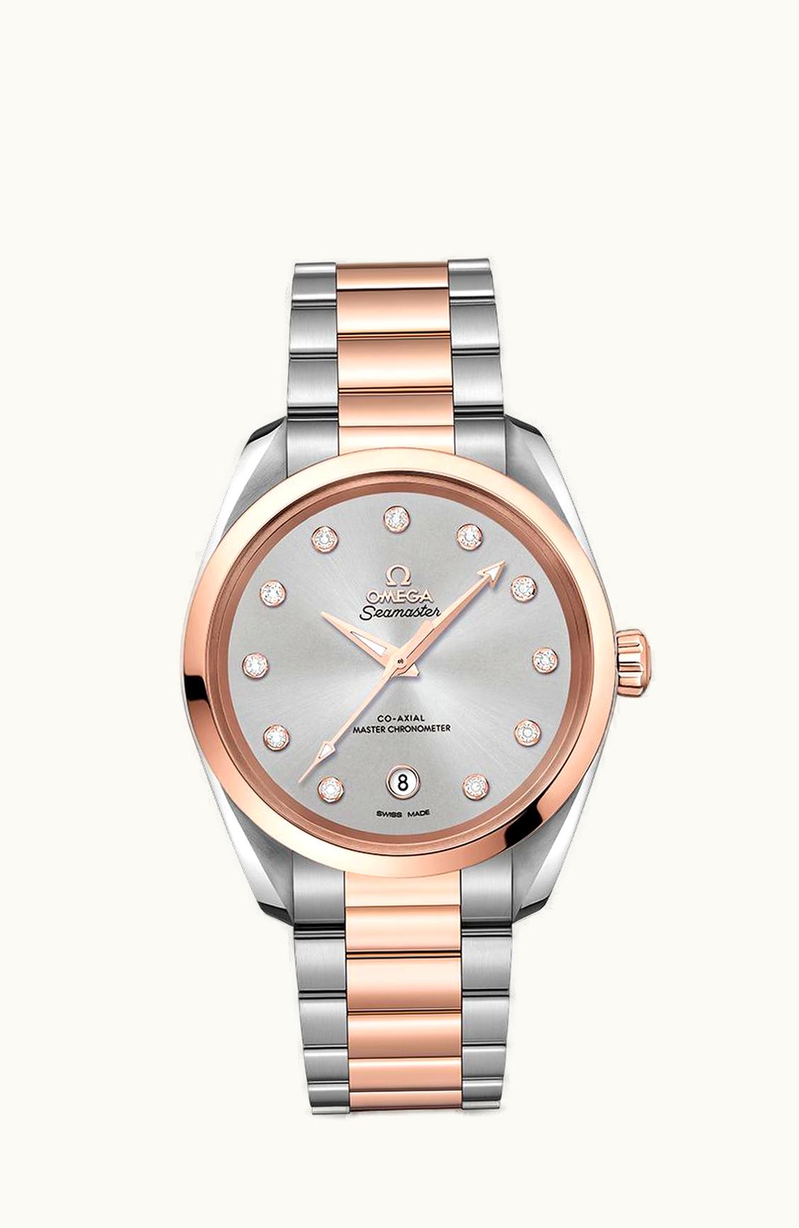 Omega Seamaster Aqua Terra 150M Master Chronometer 38 Stainless Steel / Sedna Gold / Grey / Bracelet