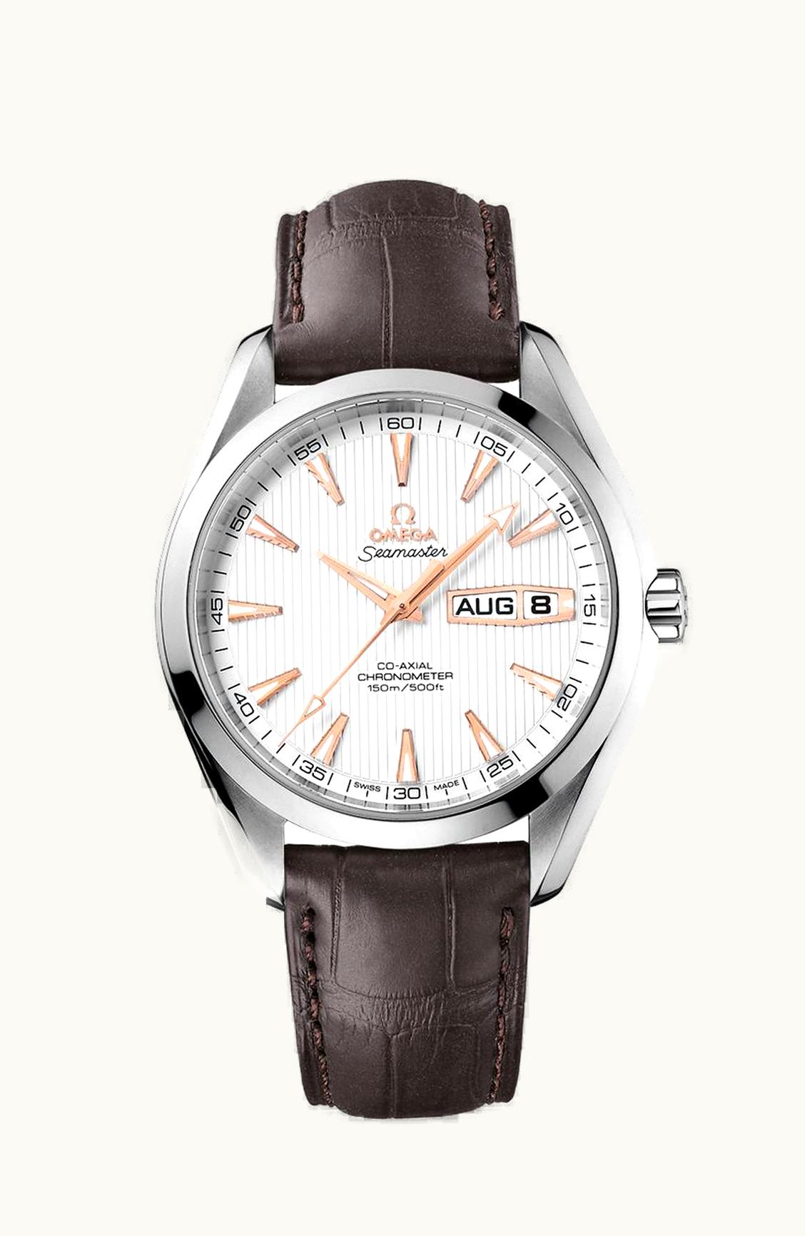 Omega Seamaster Aqua Terra 150m Co-Axial 43 Annual Calendar Stainless Steel / Silver