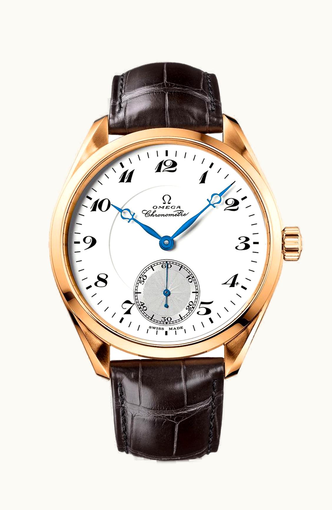 Omega Seamaster Aqua Terra 150M Hand Wound 49.2 XXL Red Gold / White