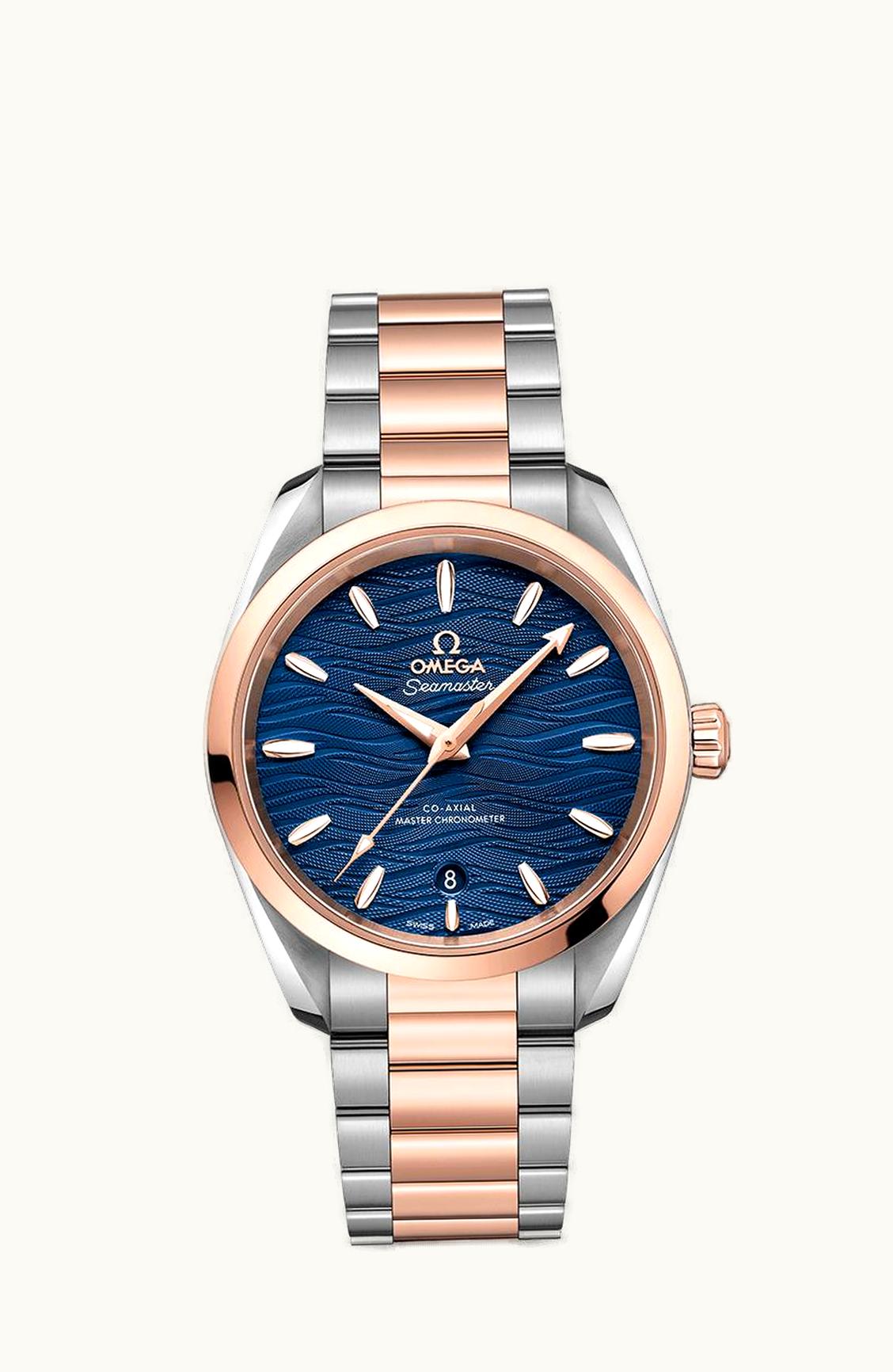 Omega Seamaster Aqua Terra 150M Master Chronometer 38 Stainless Steel / Sedna Gold / Blue-Waves / Bracelet