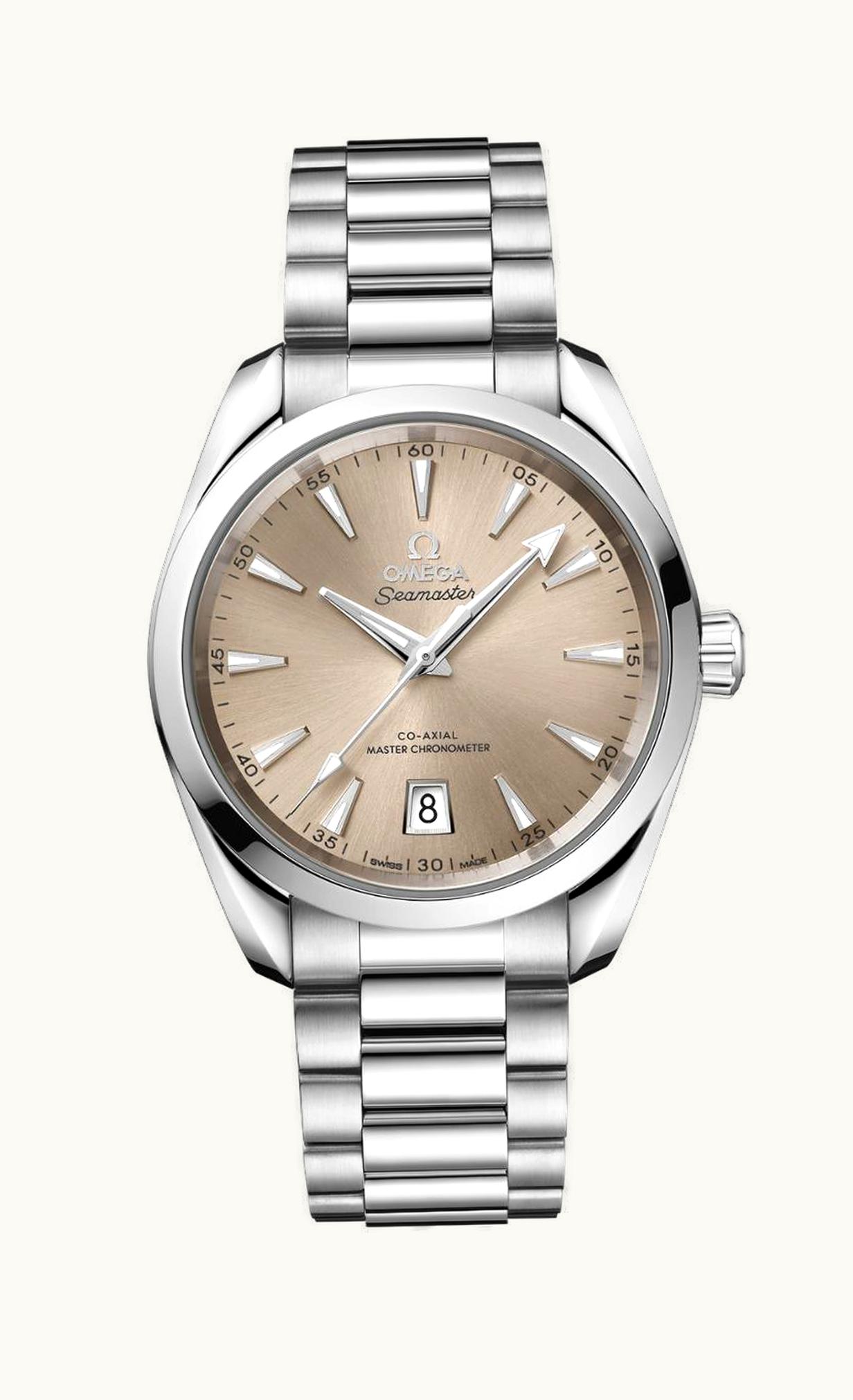 Omega Seamaster Aqua Terra 150M Master Chronometer 38 Stainless Steel / Sandstone / Bracelet
