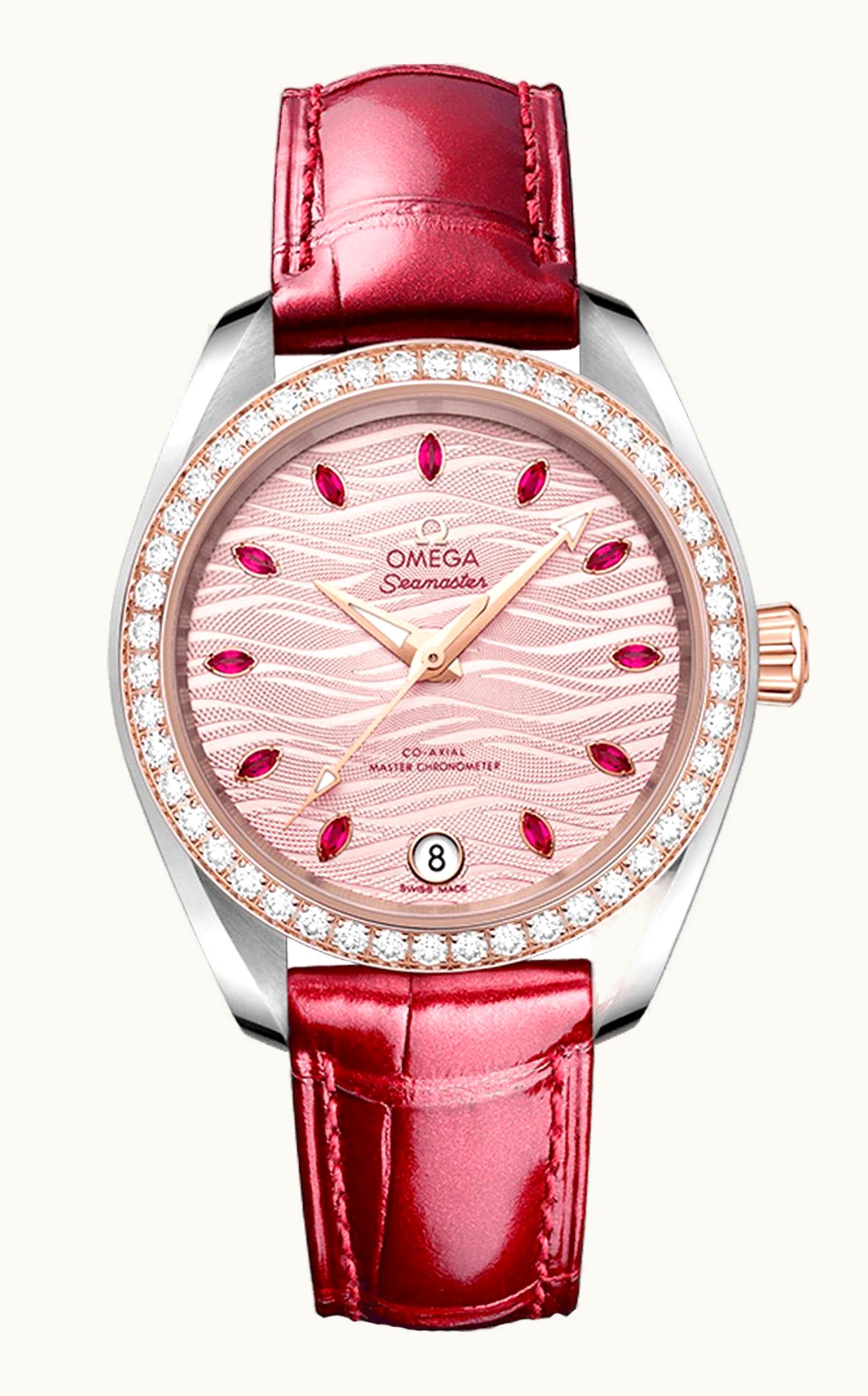 Omega Seamaster Aqua Terra 150M Automatic 29.2 Stainless Steel / Diamond / MOP - Ruby / Bracelet