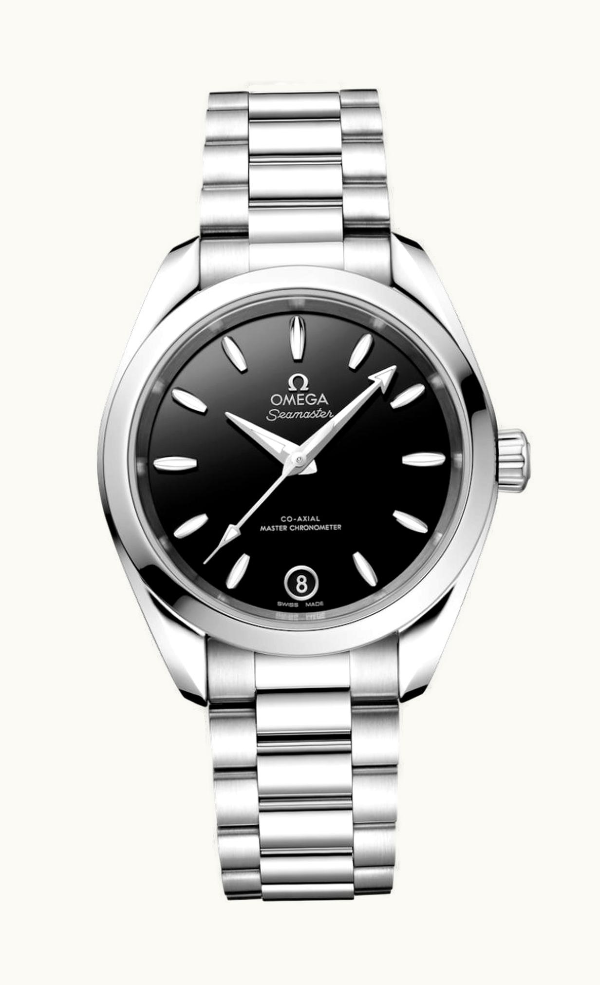 Omega Seamaster Aqua Terra 150M Master Chronometer 34 Stainless Steel / Black / Bracelet