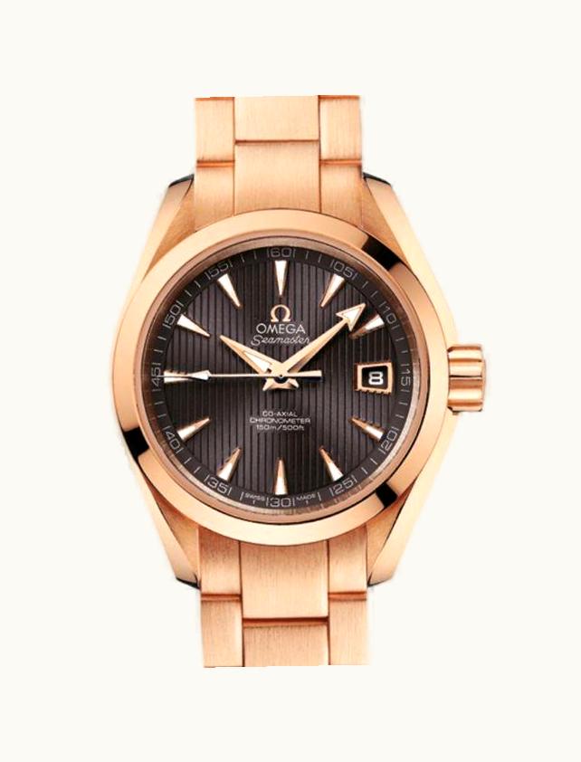 Omega Seamaster Aqua Terra 150M Co-Axial 30 Red Gold / Grey / Bracelet