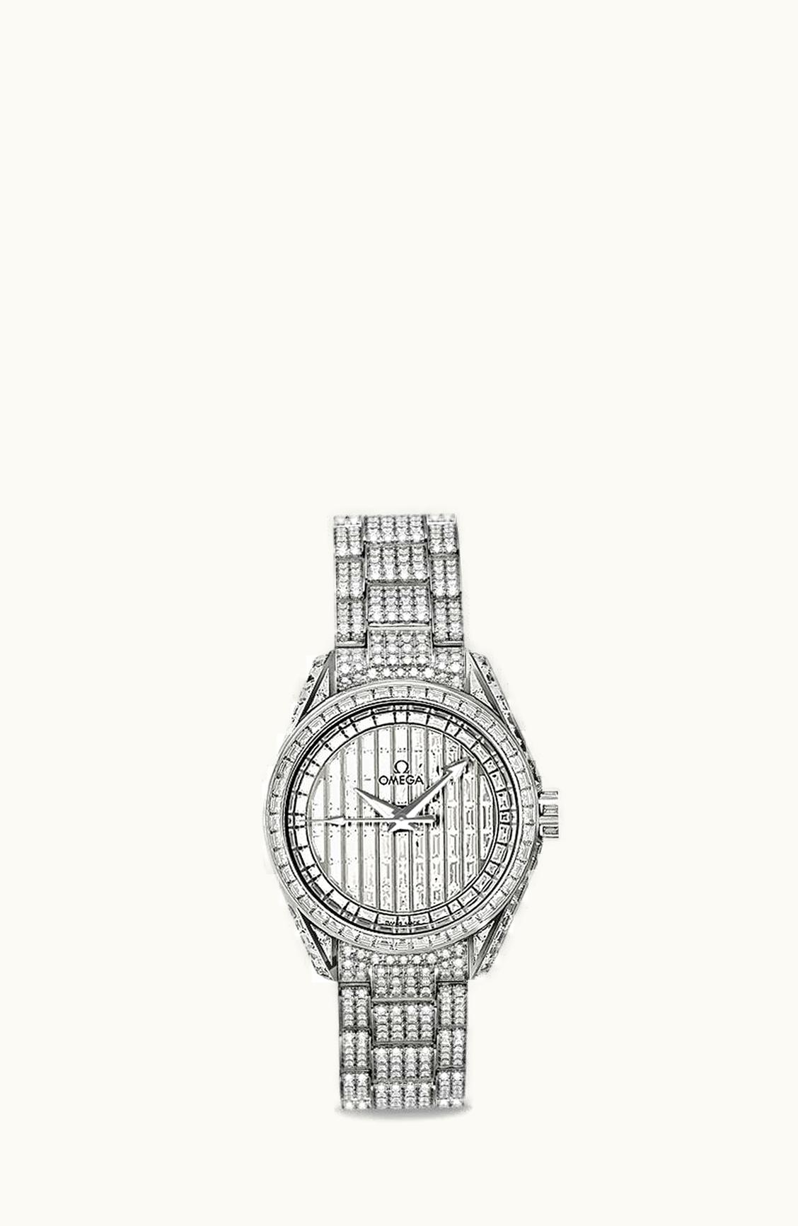 Omega Seamaster Aqua Terra 150M Co-Axial 30 White Gold / Baguette / Baguette / Bracelet