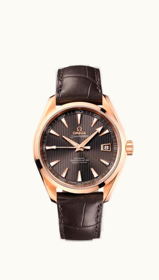 Omega Seamaster Aqua Terra 150M Co-Axial 41.5 Red Gold / Grey