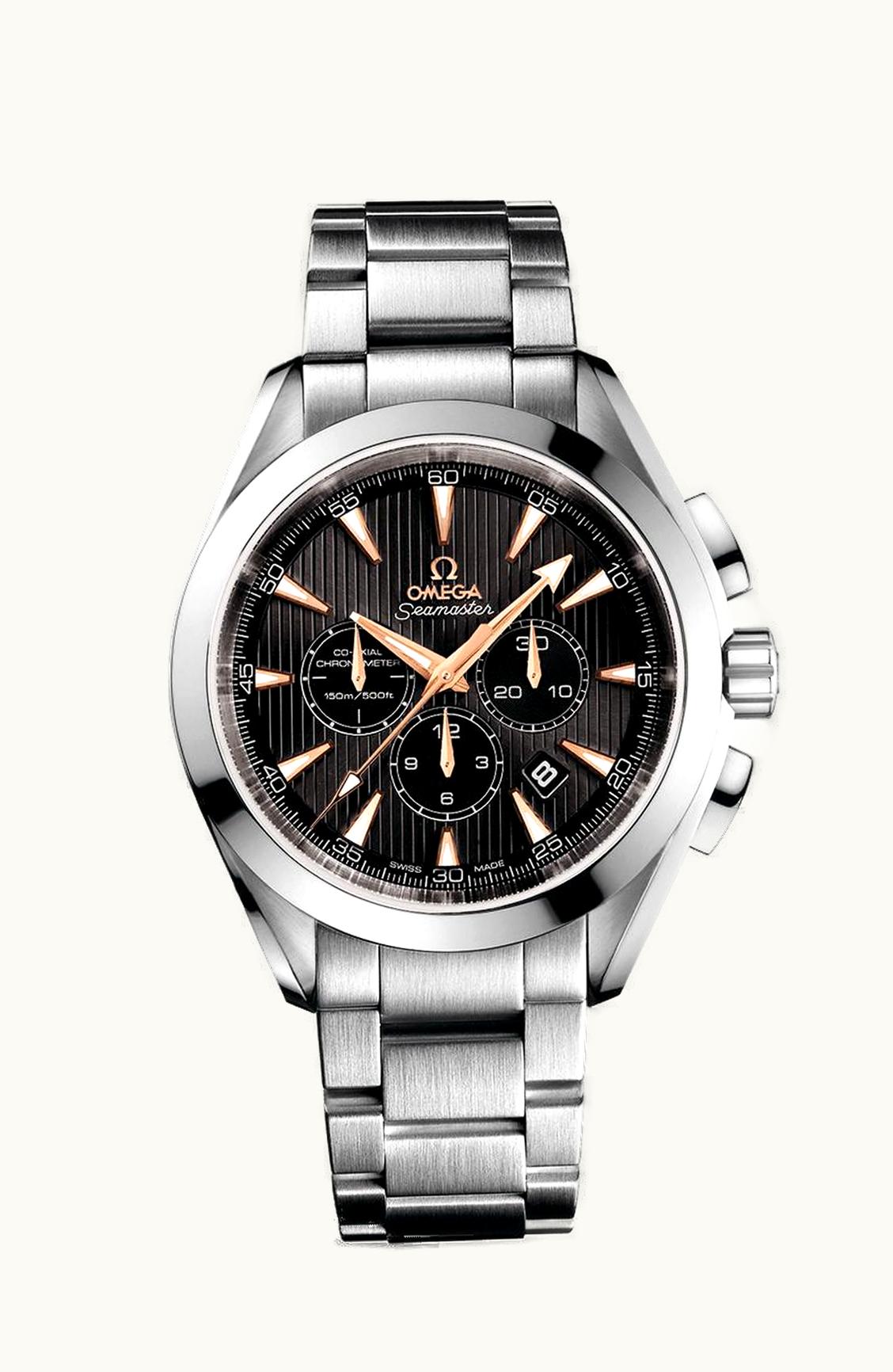Omega Seamaster Aqua Terra 150M Co-Axial 44 Chronograph White Gold / Black / Bracelet