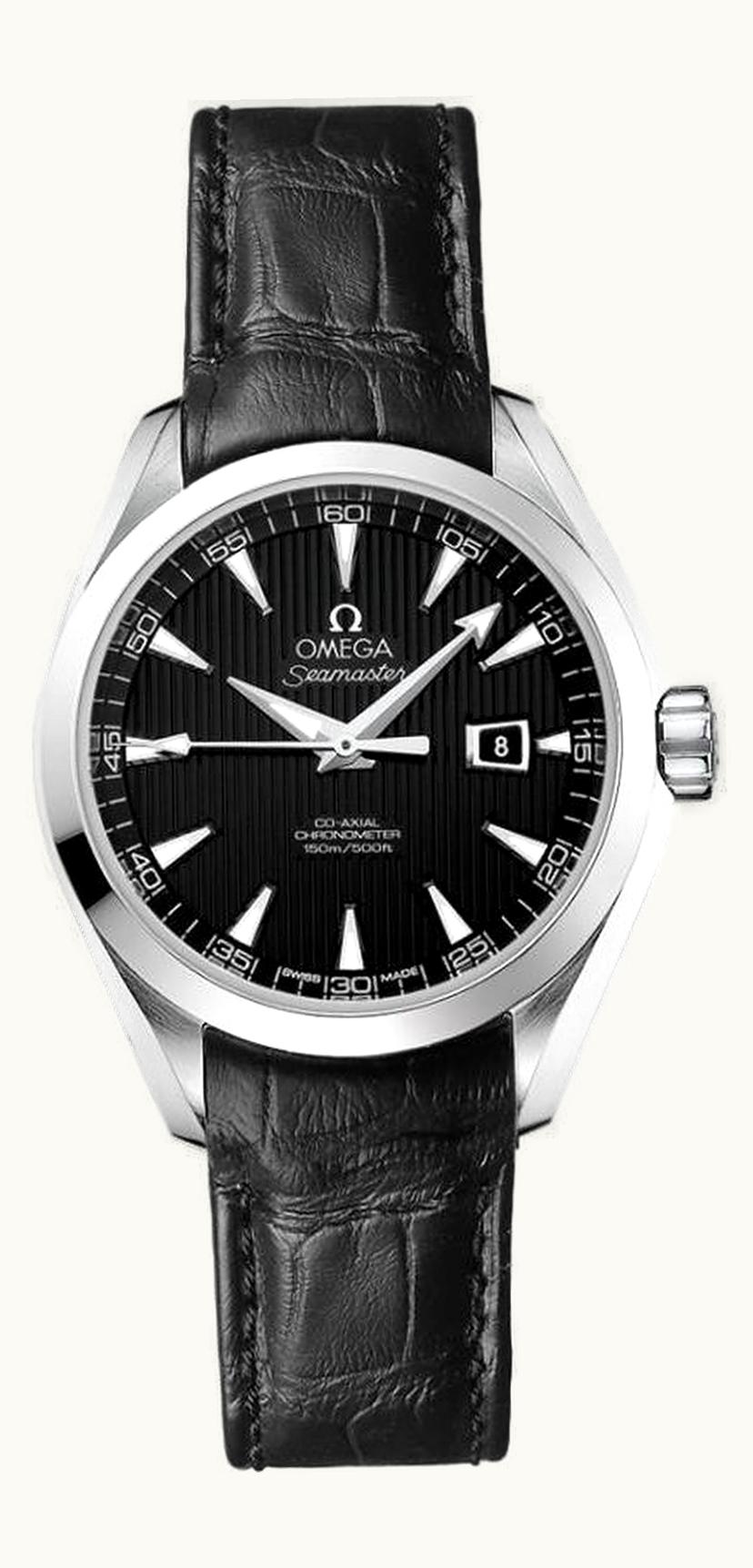 Omega Seamaster Aqua Terra 150M Co-Axial 34 Stainless Steel / Black