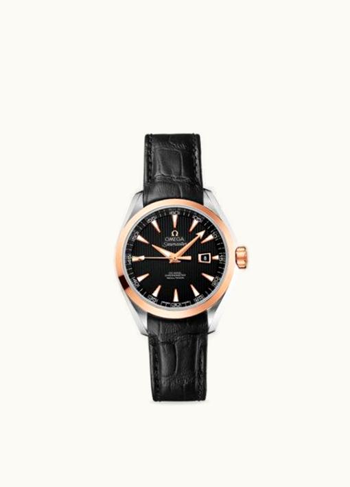 Omega Seamaster Aqua Terra 150M Co-Axial 34 Stainless Steel / Red Gold / Black