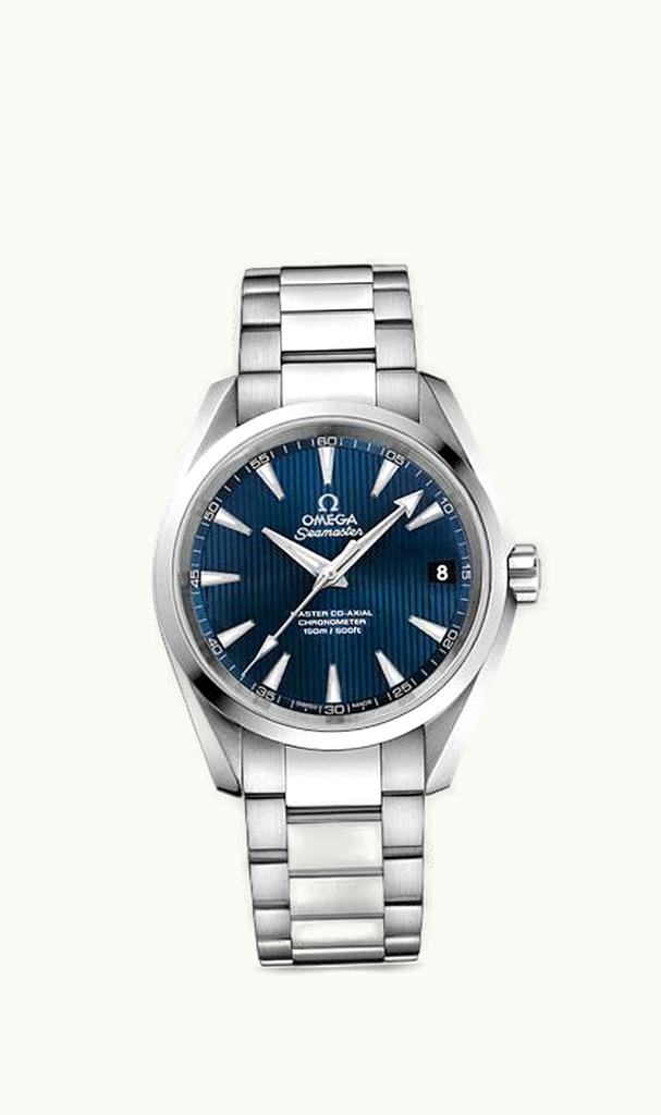 Omega Seamaster Aqua Terra 150M Master Co-Axial 38.5 Stainless Steel / Blue / Bracelet