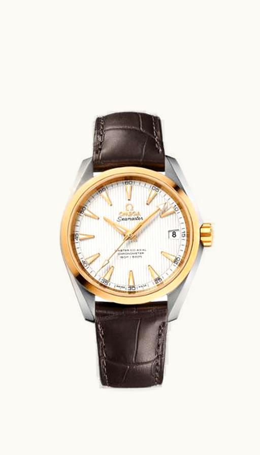 Omega Seamaster Aqua Terra 150m Master Co-Axial 38.5 Stainless Steel / Yellow Gold / Silver