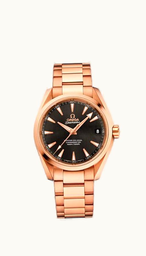Omega Seamaster Aqua Terra 150m Master Co-Axial 38.5 Red Gold / Grey / Bracelet