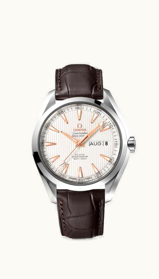 Omega Seamaster Aqua Terra 150M Co-Axial 43 Annual Calendar Stainless Steel / Silver