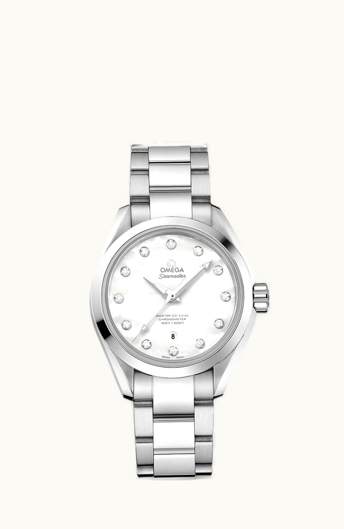 Omega Seamaster Aqua Terra 150M Master Co-Axial 34 Stainless Steel / MOP / Bracelet