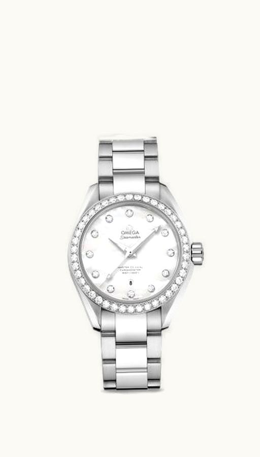 Omega Seamaster Aqua Terra 150M Master Co-Axial 34 Stainless Steel / Diamond / MOP / Bracelet