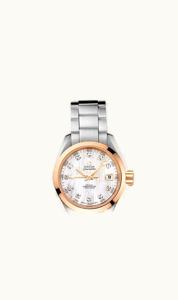 Omega Seamaster Aqua Terra 150M Co-Axial 30 Stainless Steel / Red Gold / MOP / Bracelet