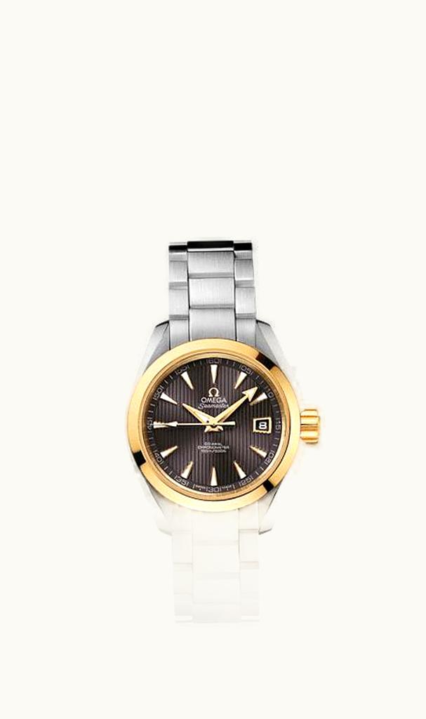 Omega Seamaster Aqua Terra 150M Co-Axial 30 Stainless Steel / Yellow Gold / Grey / Bracelet
