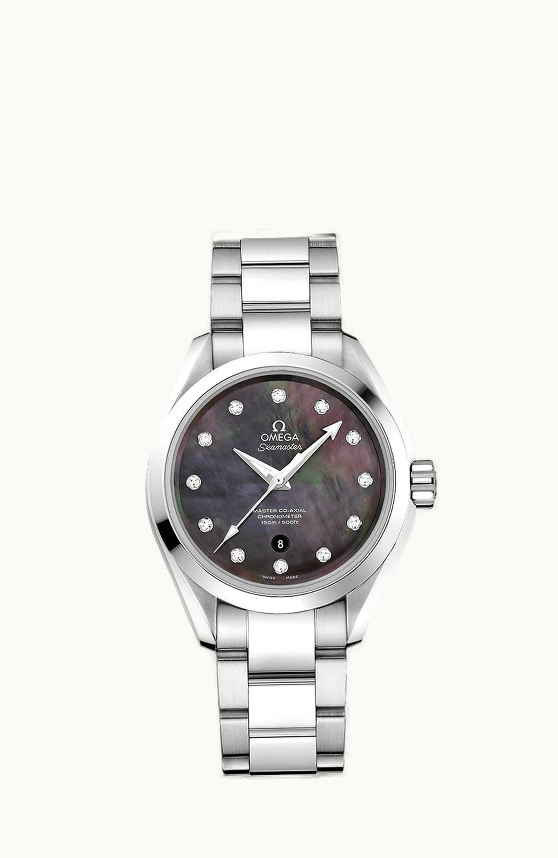 Omega Seamaster Aqua Terra 150M Master Co-Axial 34 Stainless Steel / Grey MOP / Bracelet