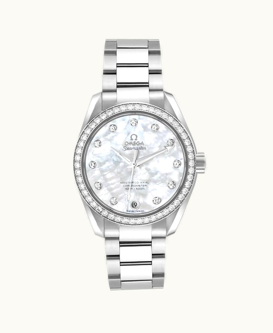 Omega Seamaster Aqua Terra 150M Master Co-Axial 38.5 Stainless Steel / Diamond / MOP / Bracelet
