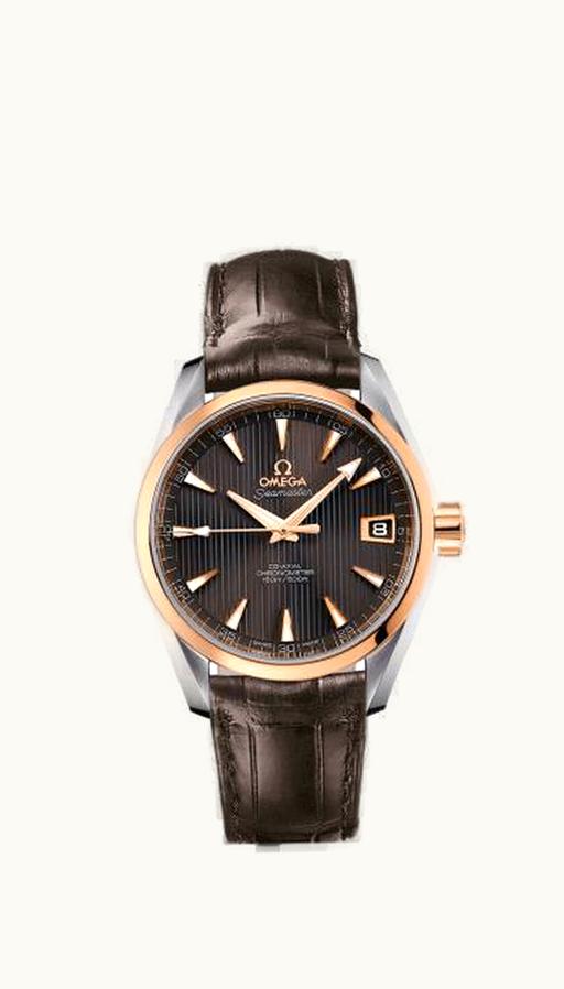 Omega Seamaster Aqua Terra 150M Co-Axial 38.5 Stainless Steel / Red Gold / Grey