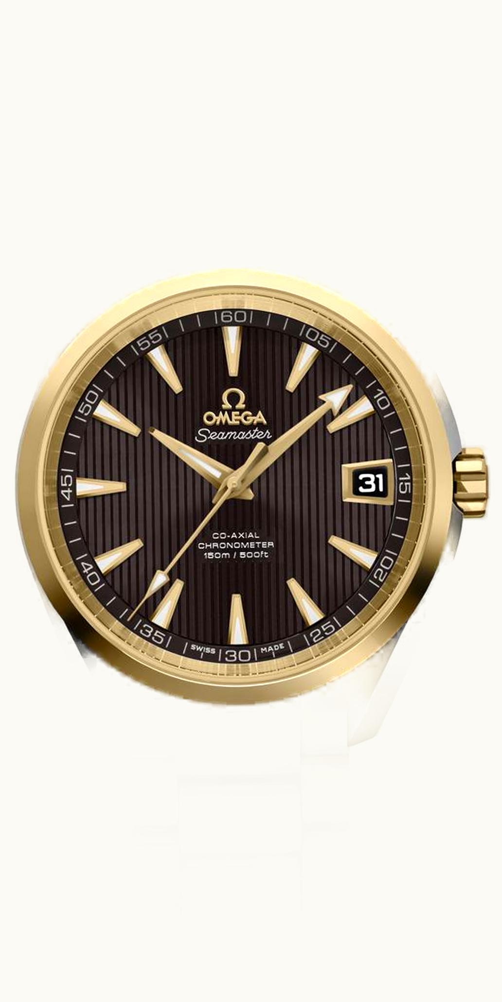 Omega Seamaster Aqua Terra 150M Co-Axial 38.5 Stainless Steel / Yellow Gold / Grey / Bracelet