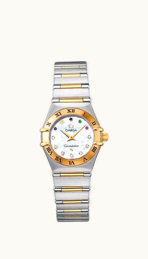 Omega Constellation Quartz 22.5 Stainless Steel / Yellow Gold / Beijing Olympics 2008