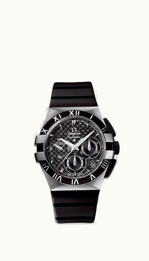 Omega Constellation Co-Axial 35 Chronograph Titanium / Carbon / Rubber