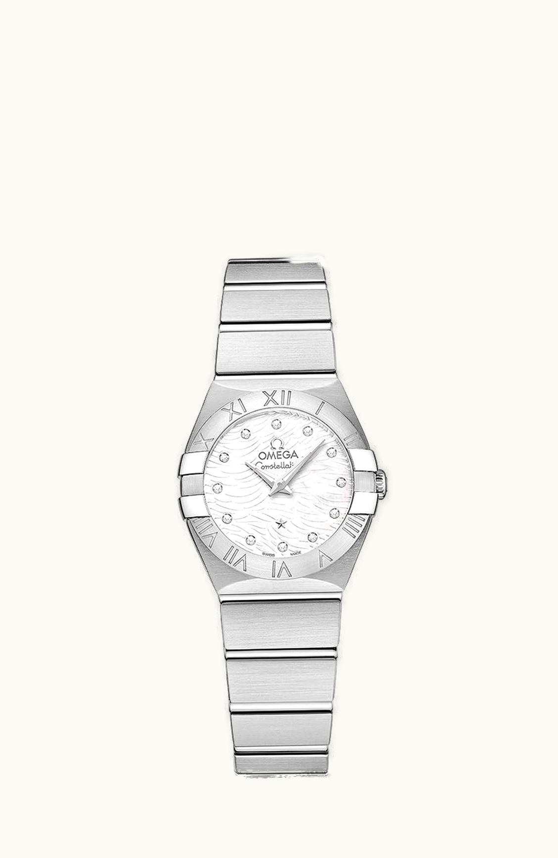 Omega Constellation Quartz 24 Stainless Steel / MOP