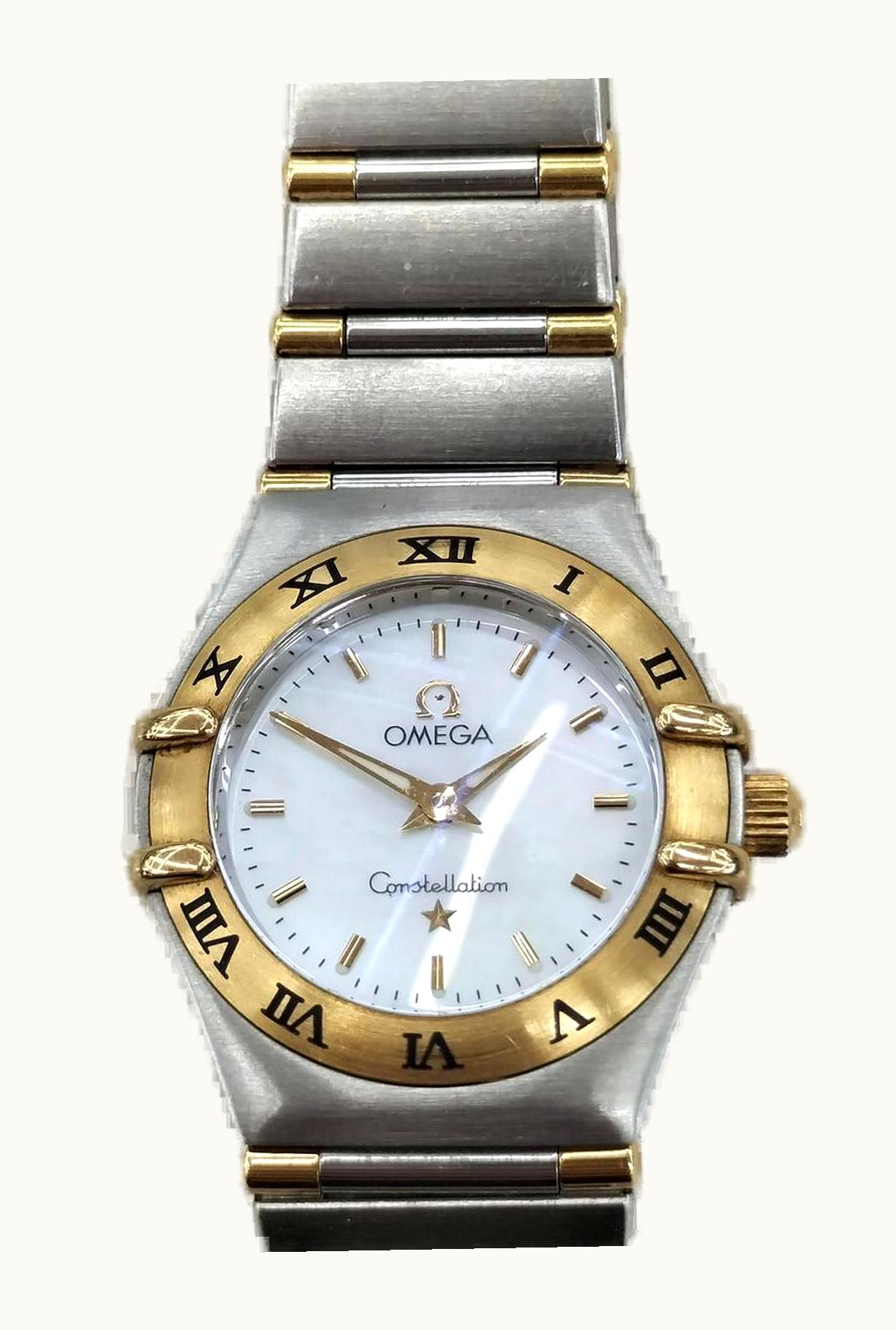 Omega Constellation Quartz 25.5 Stainless Steel / Yellow Gold / Silver