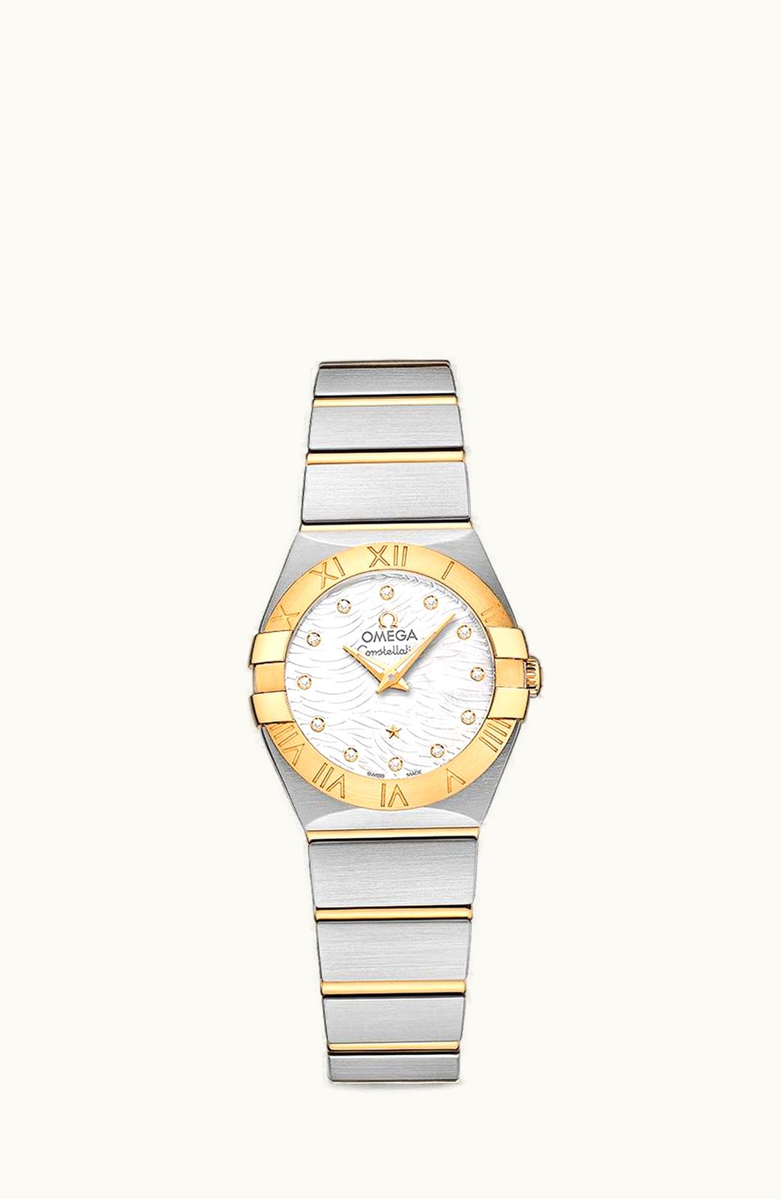Omega Constellation Quartz 24 Stainless Steel / Yellow Gold / MOP
