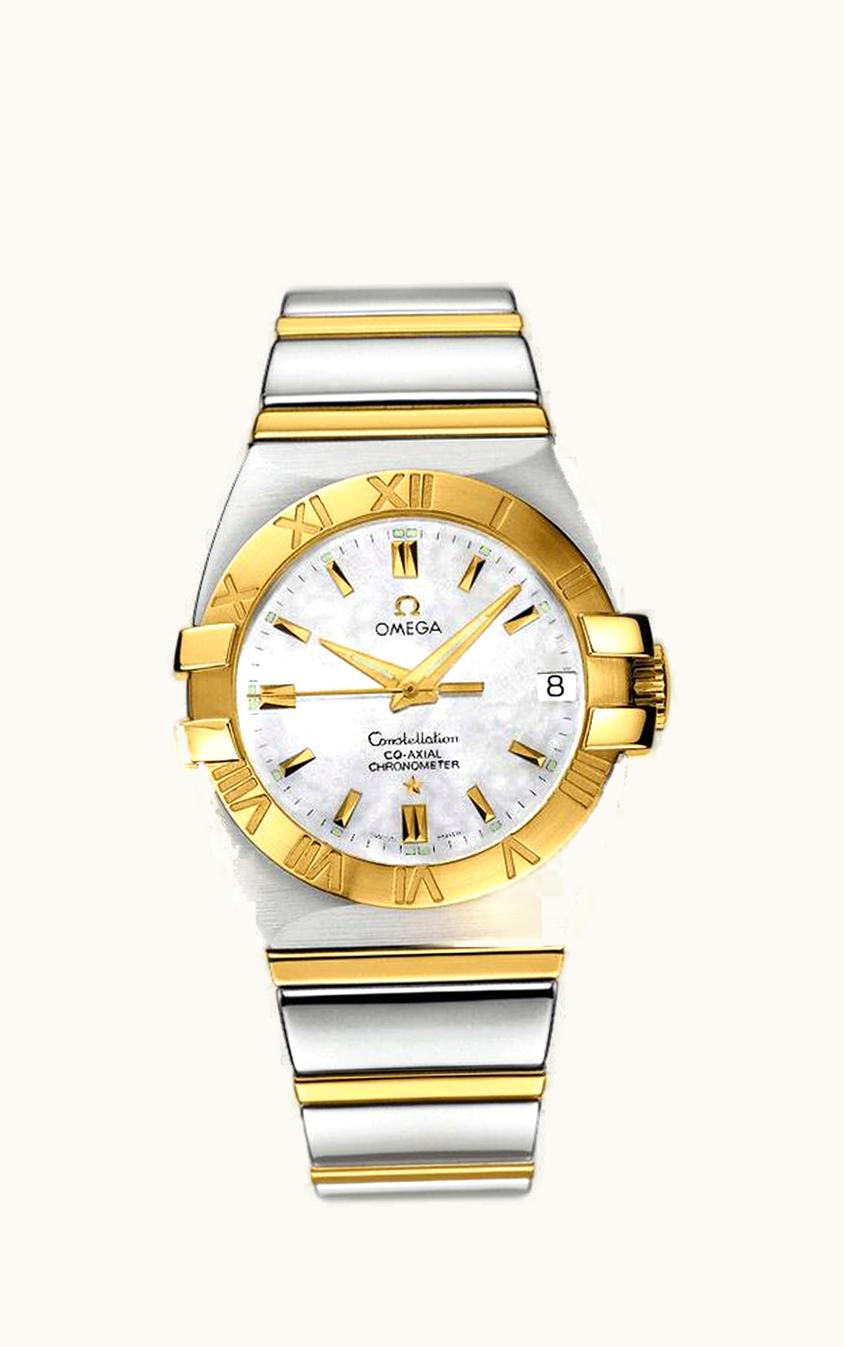 Omega Constellation Co-Axial 31 Double Eagle Stainless Steel / Yellow Gold / MOP