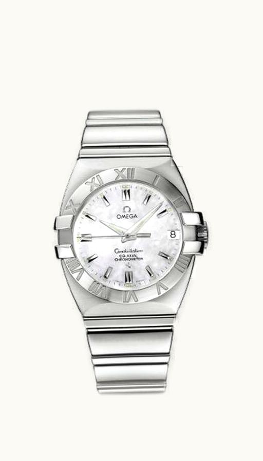 Omega Constellation Co-Axial 31 Double Eagle Stainless Steel / MOP