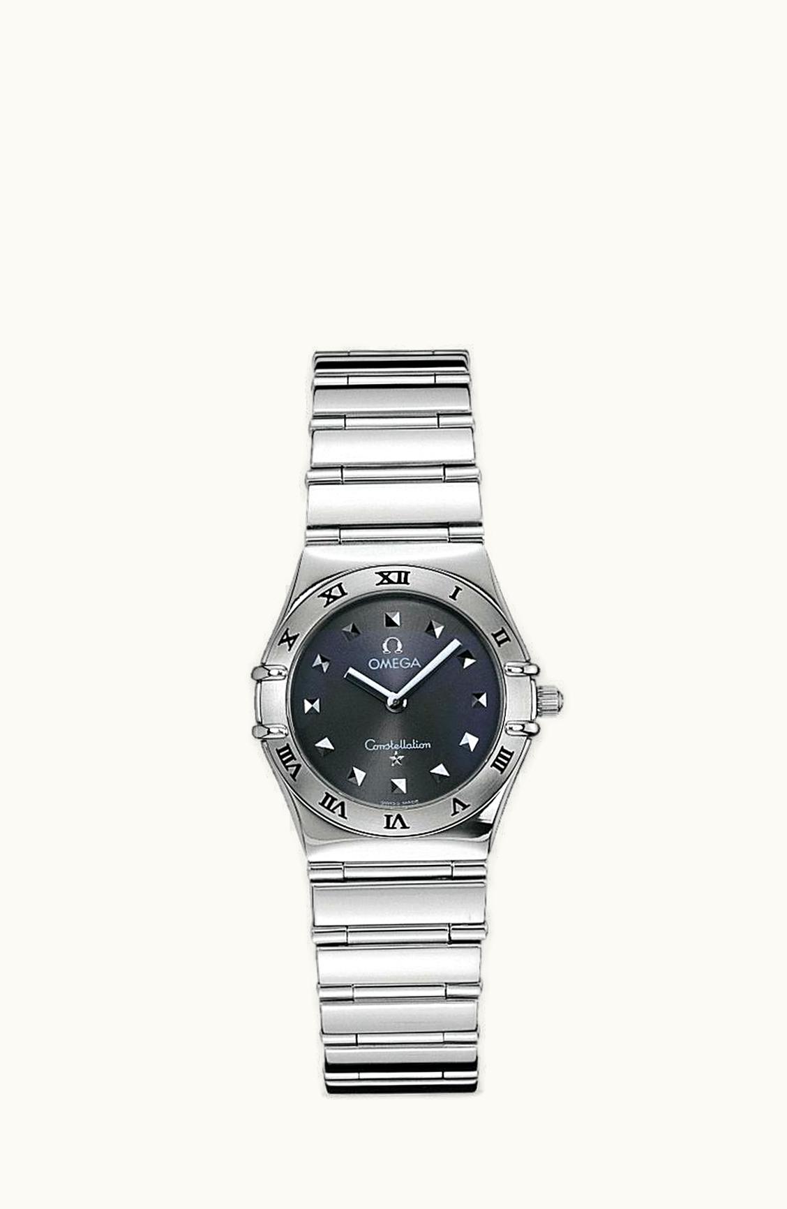 Omega Constellation Quartz 25.5 My Choice Stainless Steel / Grey