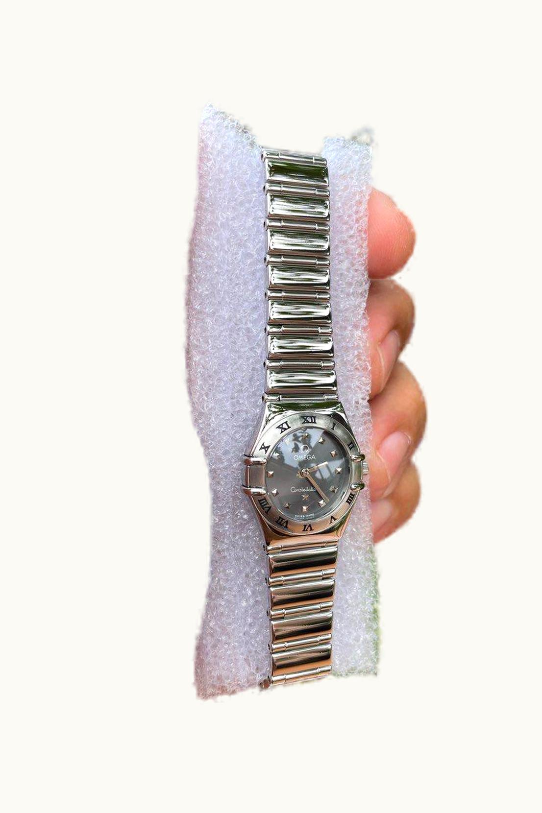 Omega Constellation Quartz 22.5 My Choice Stainless Steel / Diamond / MOP