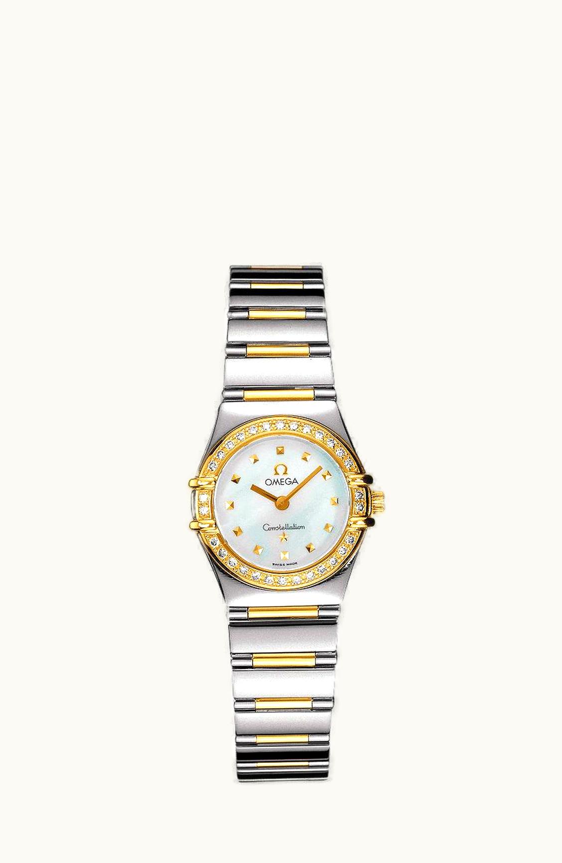 Omega Constellation Quartz 22.5 My Choice Stainless Steel / Yellow Gold / Diamond / MOP