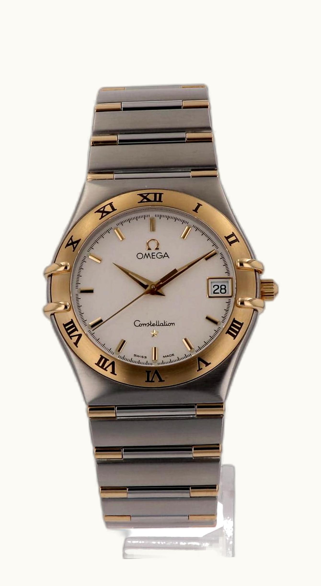 Omega Constellation Quartz 33.5 Stainless Steel / Yellow Gold / Silver