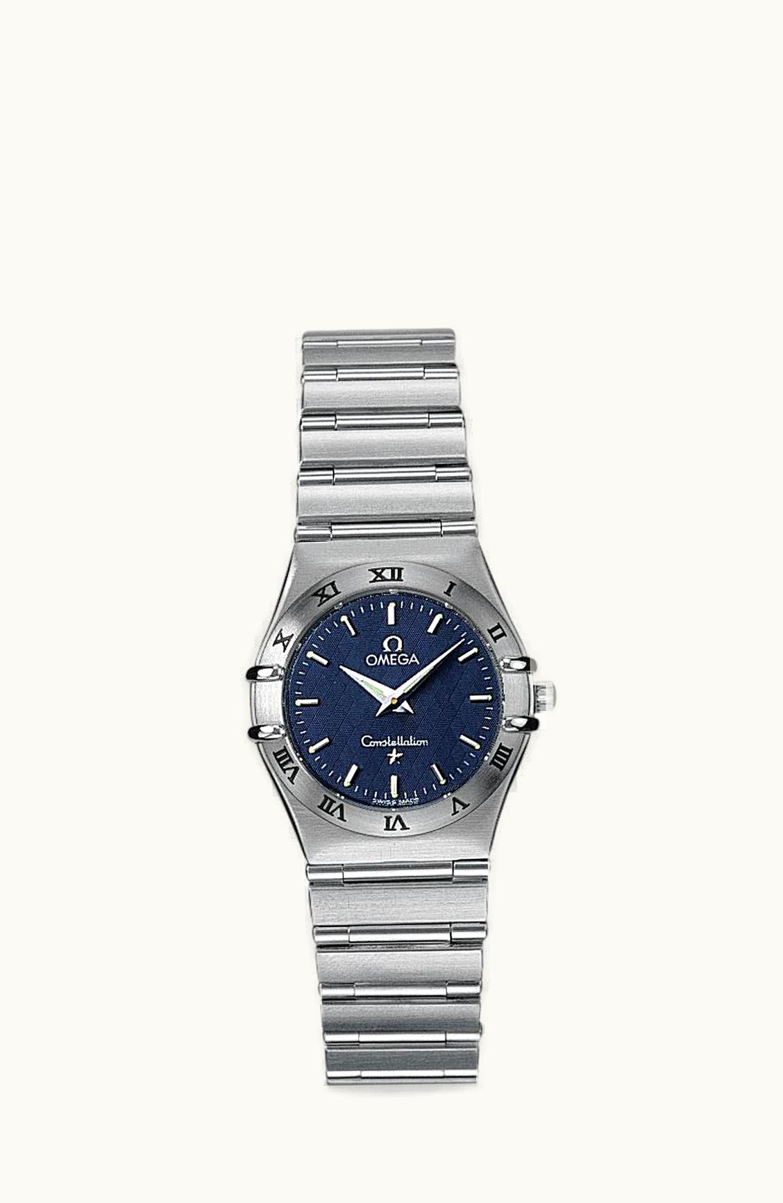 Omega Constellation Quartz 25.5 '95 Stainless Steel / Blue