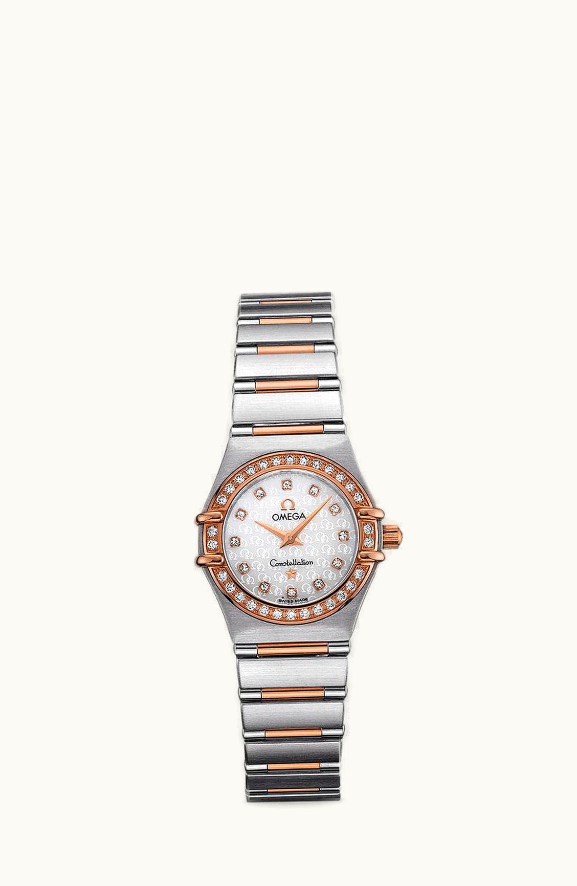 Omega Constellation Quartz 22.5 '95 Stainless Steel / Red Gold / Diamond / MOP