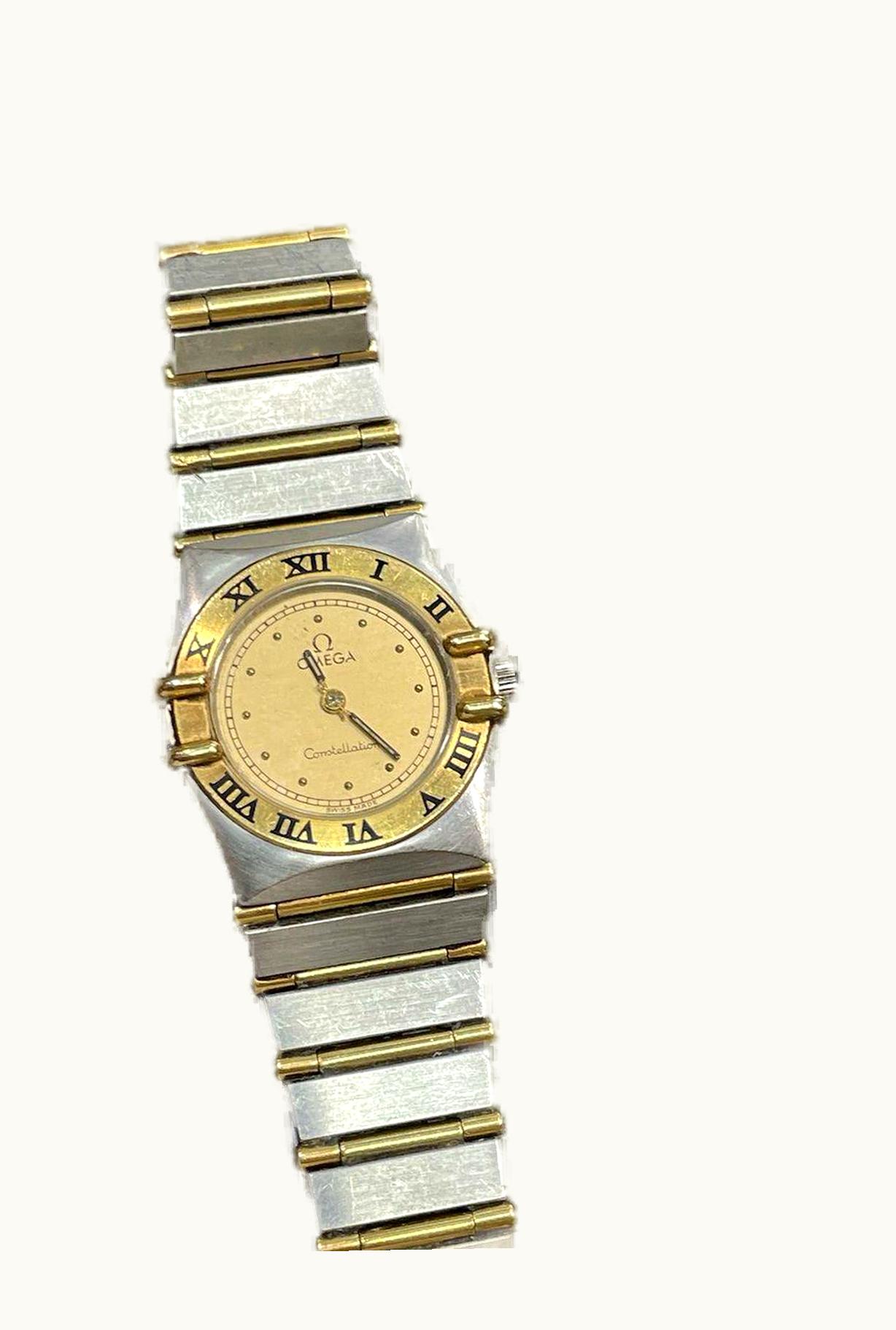 Omega Constellation Quartz 22.5 My Choice Stainless Steel / Yellow Gold / MOP