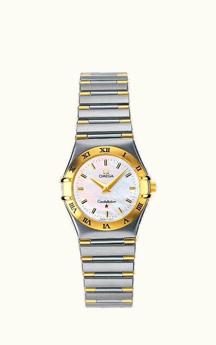 Omega Constellation Quartz 25.5 Stainless Steel / Yellow Gold / MOP