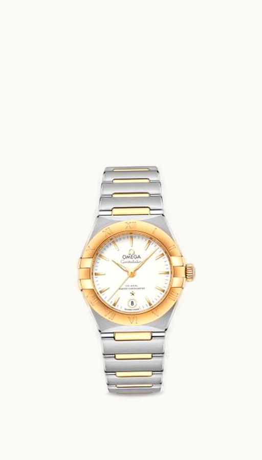 Omega Constellation Manhattan 29 Co-Axial Master Chronometer Stainless Steel / Yellow Gold / Silver