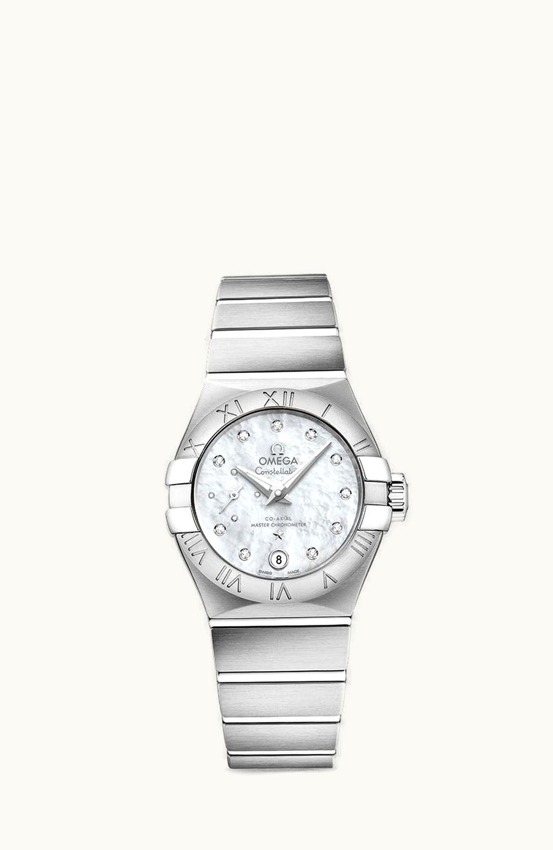 Omega Constellation Co‑Axial Master Chronometer 27 Small Seconds Stainless Steel / MOP