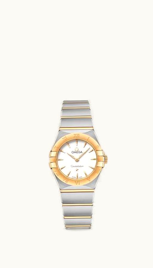 Omega Constellation Manhattan 25 Quartz Stainless Steel / Yellow Gold / Silver
