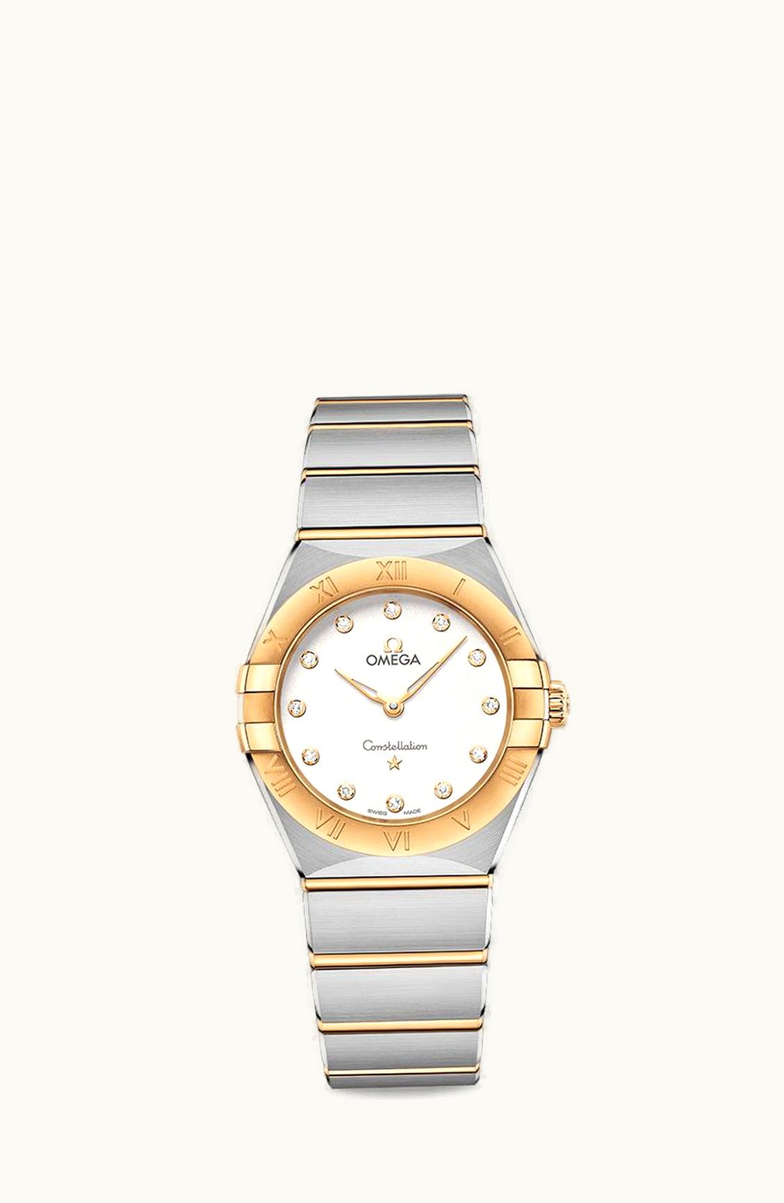 Omega Constellation Manhattan 28 Quartz Stainless Steel / Yellow Gold / Silver